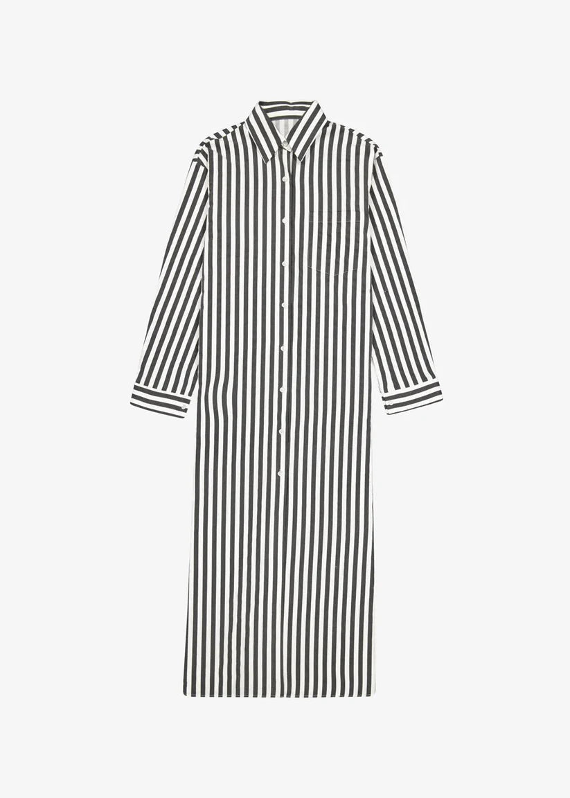 Women's Rayon Blend Long-Sleeve Cala Shirt Dress